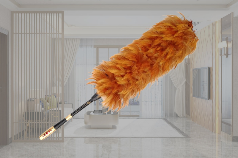 (8028伸缩金-项毛)全长130公分 毛区54公分 手柄32公分 缩短83公分